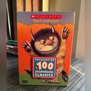 キッズ・ファミリー TREASURY OF 100 STORYBOOK CLASSICS DVD Scholastic | Media | Scholastic Dvd Collection Treasury Of 0